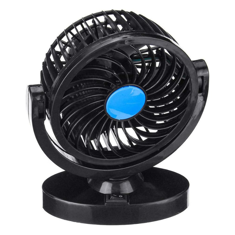 Вентилятор в авто 5В підключення від USB одинарний на торпедо RG (CZ-01)