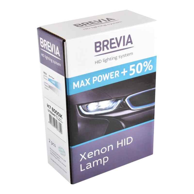 Лампа H7 +50% 6000K 85V 35W PX26d KET (2шт.) Brevia (12760MP)