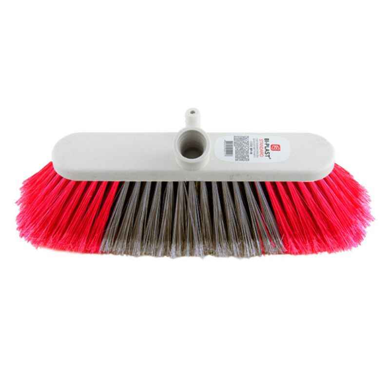 Щітка для миття автомобіля Bi-Plast без ручки ширина 24см сіро-рожева (BP-18)