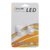 LED автолампа SOLAR 12V T10 W2.1x9.5d SMD 1,5W white 2шт. (LS298_B2)
