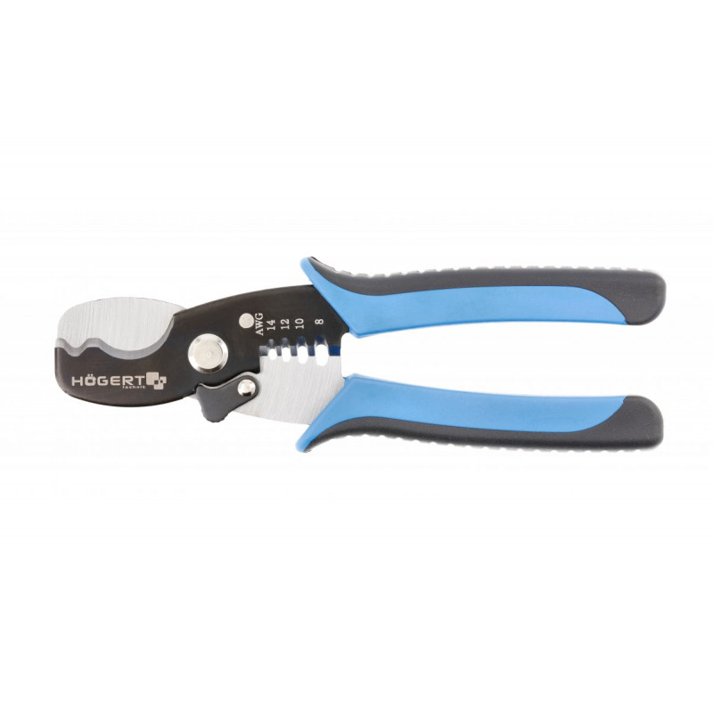 Кабелеріз макс 8 мм2 Hogert (HT1P045)