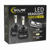 Світлодіодні автолампи H4 LED SOLAR 12/24V 6000K 5000Lm 40W Seoul CSP1860 (8204)