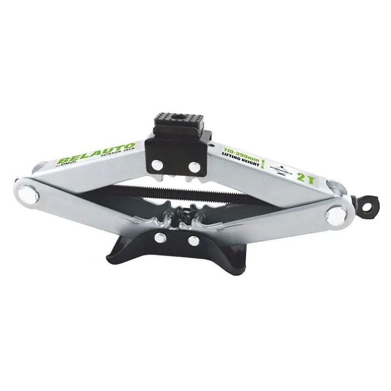 Домкрат ромбоподібний BELAUTO 2т гумова подушка 120-413мм (DM20)