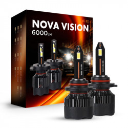 Світлодіодні лампи HВ3 9005 для авто Carlamp Nova Vision Led автолампи 6000 Lm 6500 K (NoVHB3)