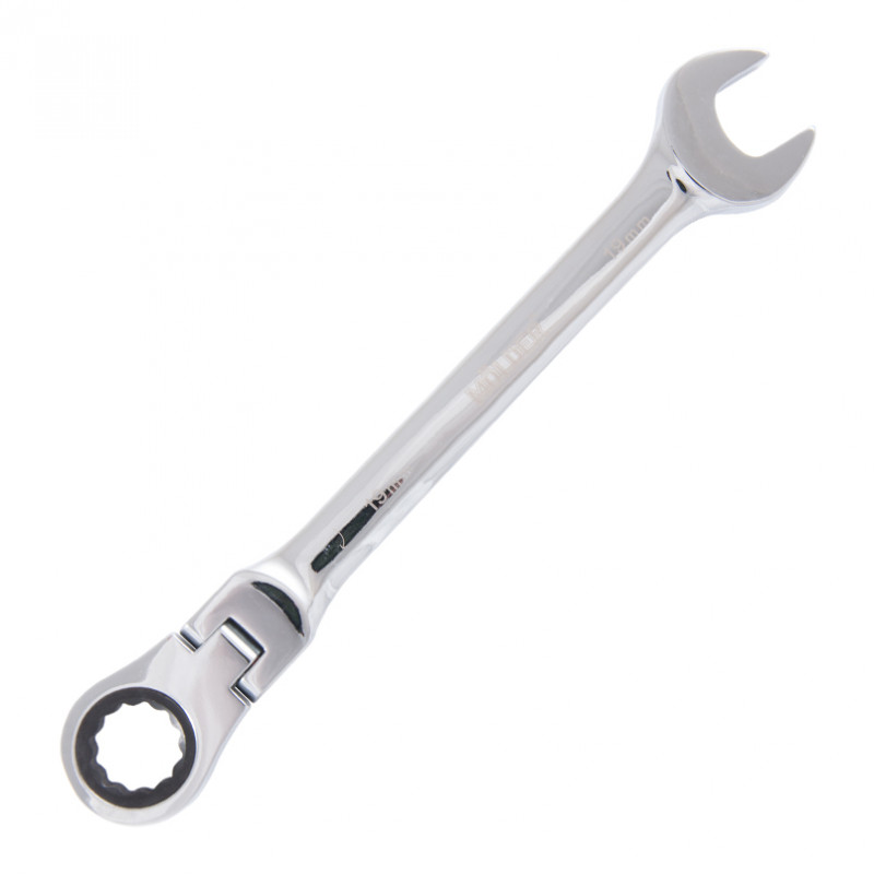 Ключ комбінований з тріскачкою та карданом 19 мм Molder (MT57019)