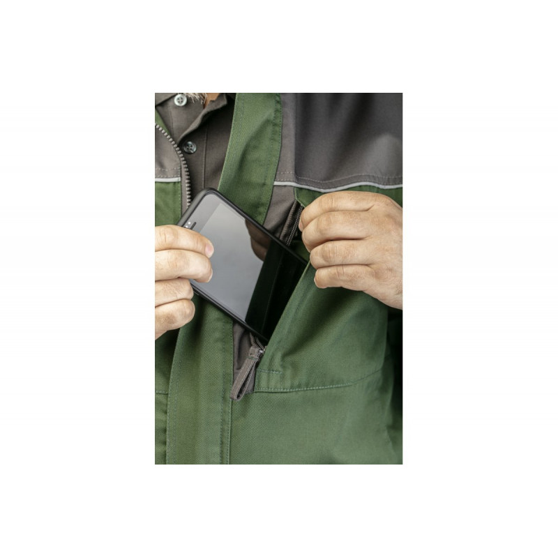 RUWER Куртка рабочая темно-зеленая 2XL (56) (HT5K359-2XL)
