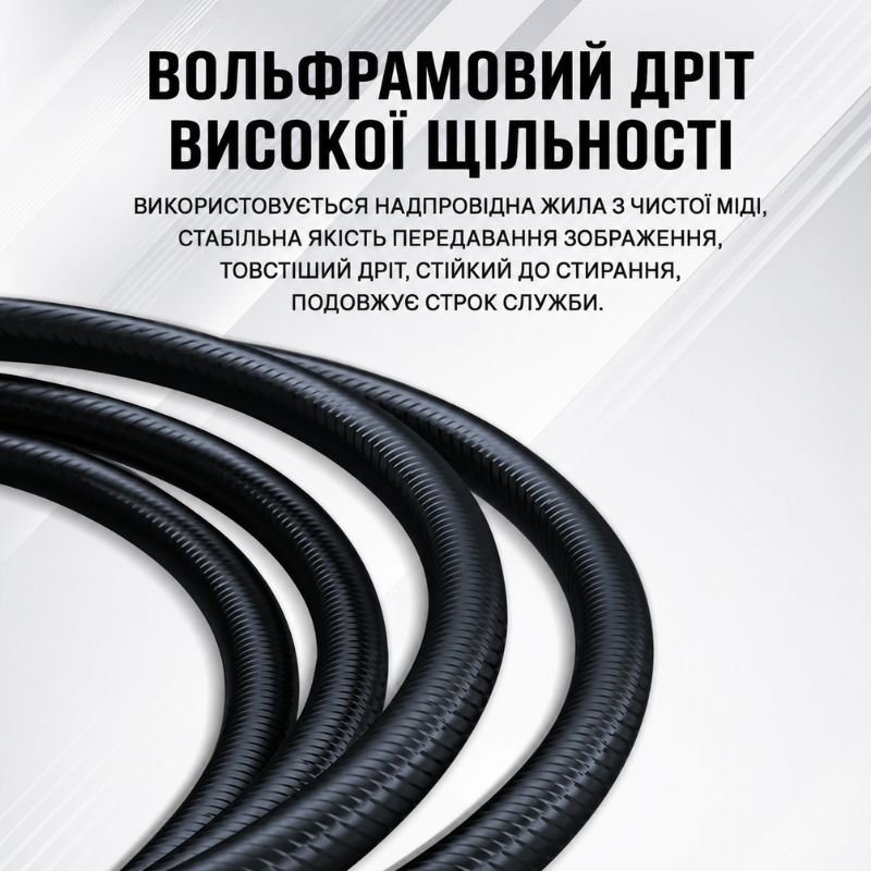 Эндоскоп автомобильный 2000mAh IP67 IPS (S43)