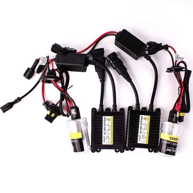Комплект ксенону 5000K 85V 35W PX26d KET (2шт.) + Ballast Solar (4750)