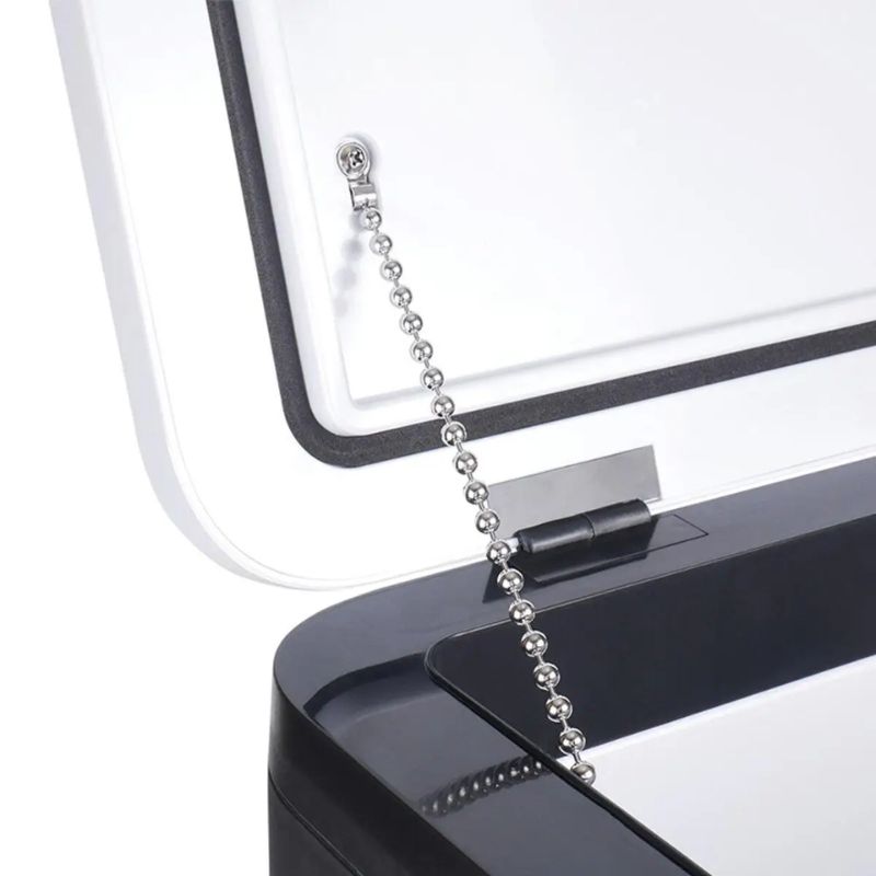 Портативный холодильник 35л BREVIA автохолодильник компрессорный пластиковый 12/24В 220В Белый (22220)