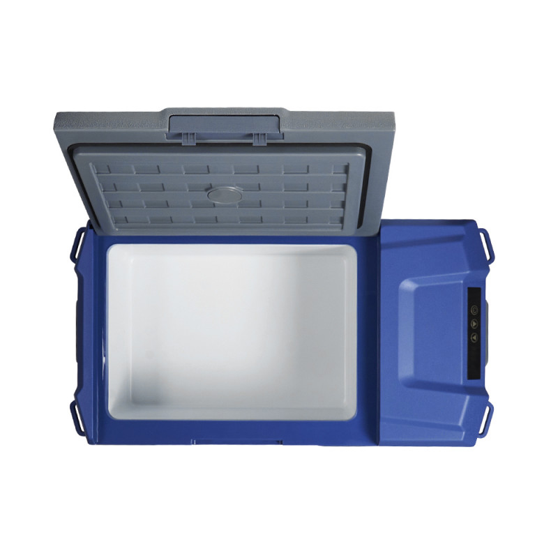 Портативный холодильник 15л BREVIA автохолодильник компрессорный пластиковый 12/24В 220В (22910)