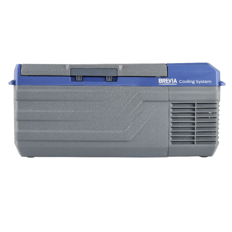 Портативный холодильник 15л BREVIA автохолодильник компрессорный пластиковый 12/24В 220В (22910)