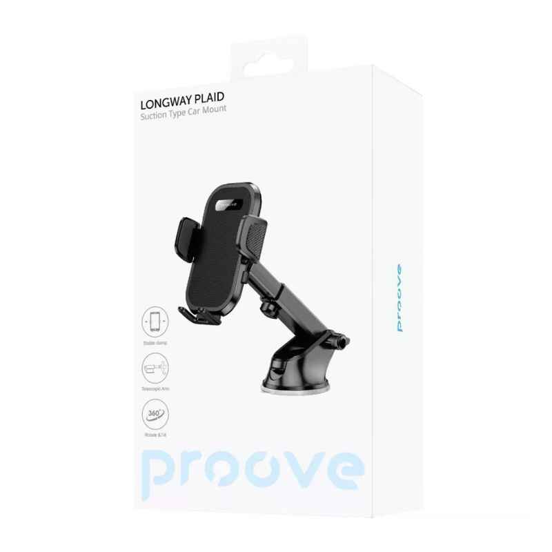 Автомобільний тримач Proove Longway Plaid Suction Type Car Mount