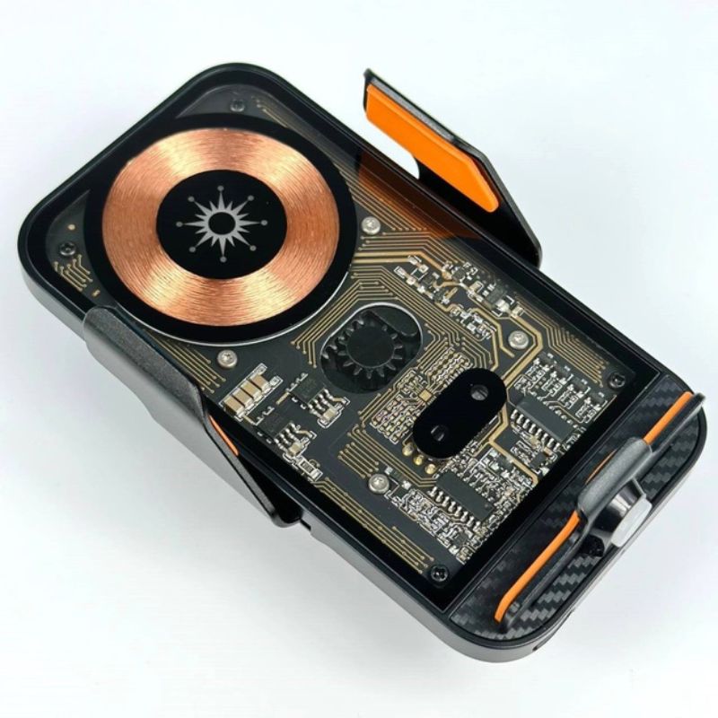 Тримач для телефону на дефлектор із бездротовою зарядкою (C11)