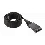 WESEL еластичний ремінь із металевою пряжкою чорний універсальний, 130 см (HT5K463)