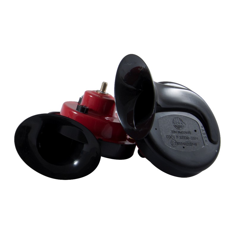 Сигнал Сонар Равлик 2-тональний без реле 2 контакти 410Hz і 510Hz 2шт. (SAZ-8)