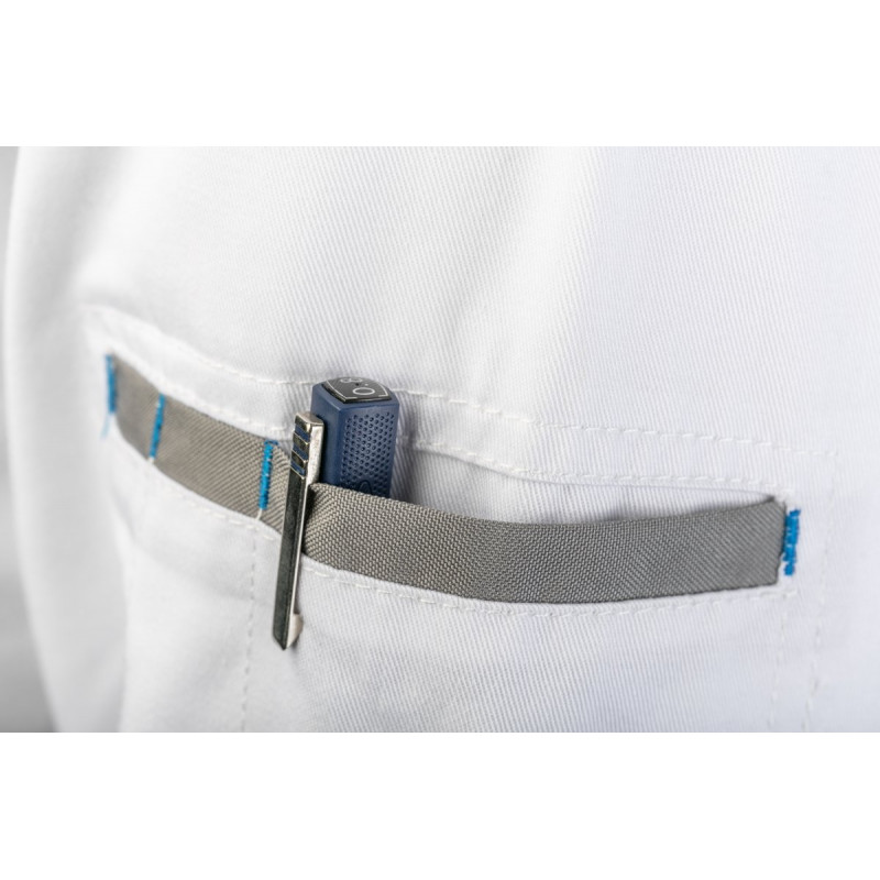 SALM Куртка рабочая белая XL (54) (HT5K361-XL)