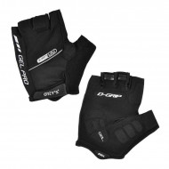 Велорукавиці літні унісекс Grey's із застібкою і вентиляцією відкриті з коротким пальцем розмір M чорні (GR18112)