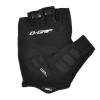 Велорукавиці літні унісекс Grey's із застібкою і вентиляцією відкриті з коротким пальцем розмір L чорні (GR18113)