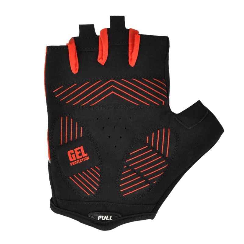 Рукавиці для велосипеда літні унісекс Grey's із застібкою і вентиляцією відкриті з коротким пальцем розмір M (GR18332)