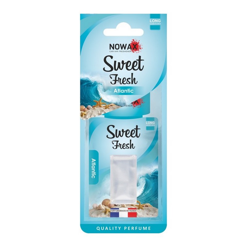 Ароматизатор до машини 5 мл Nowax Sweet Fresh - Atlantic (NX07720)