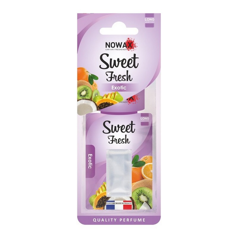Ароматизатор до машини 5 мл Nowax Sweet Fresh - Exotic (NX07724)