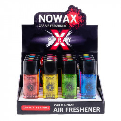 Ароматизатори 50 ml Nowax X Spray MIX №2 16 шт (NX07772)