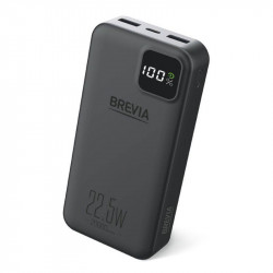 Повербанк (Power Bank) Brevia 20000mAh 22,5W, Li-Pol, LCD чорний (45220PB)