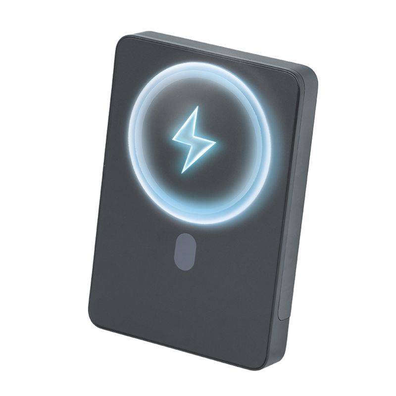 Повербанк (Power Bank) Brevia ePower 10000mAh MagSafe SuperSlim PD20W, Qі15W LCD чорний (45530MSB)