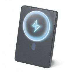 Повербанк (Power Bank) Brevia ePower 5000mAh MagSafe SuperSlim PD20W, Qі15W LCD чорний (45520MSB)