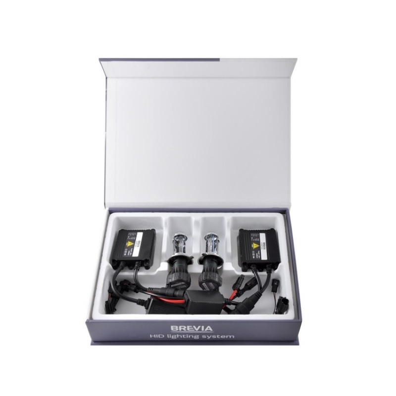 Комплект ксенону Brevia 5000К H4 Super Slim Ballast (15452)