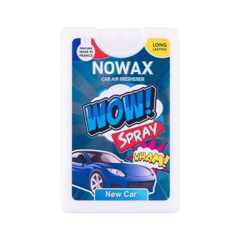 Ароматизатор до машини 18 мл Nowax WOW Spray - New car (NX00141)