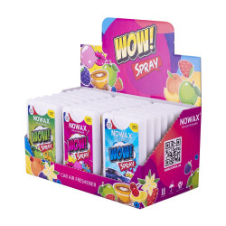 Виставковий бокс із ароматизаторами Nowax WOW Spray 24 шт (NX00146)