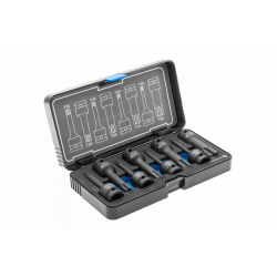 Торцеві головки ударні Torx 8 штук T30 T40 T45 T50 T55 T60 T70 T80 1/2" CrMo Hogert (HT6R002)