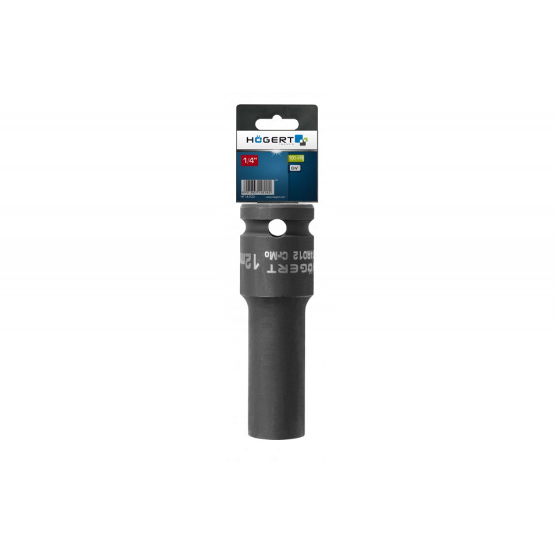 Головка торцева ударна глибока шестигранна 12 мм Hogert (HT4R012)