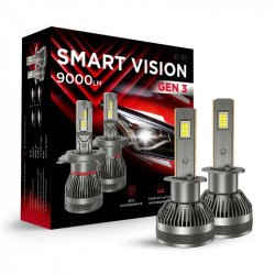 Світлодіодні лампи H1 для авто Carlamp Smart Vision Gen3 Led автолампи 9000 Lm 6500 K (SMG3H1)