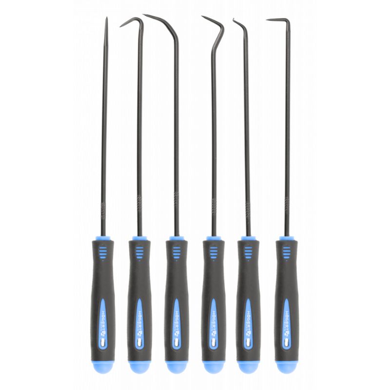 Гачки довгі з ручкою 6 шт Hogert (HT8G398)