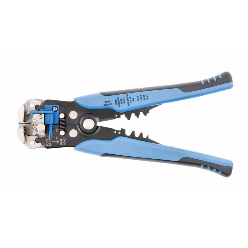 Автоматичні кліщі для зачистки проводів діаметром від 0.25 до 6.0 мм2 Hogert (HT1P184)