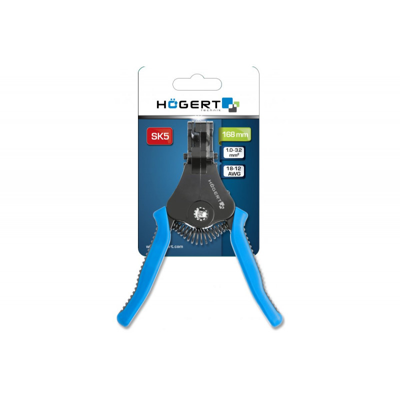 Кліщі для зняття ізоляції Hogert (HT1P188)