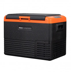 Портативный холодильник 40л BREVIA автохолодильник с LG-компрессором пластиковый 12/24В 220В (22525)