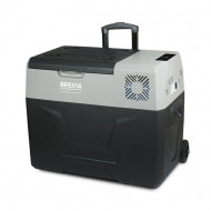 Автохолодильник 40л BREVIA холодильник на колесах LG-компрессор пластиковый 12/24В 220В (22735)