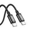Кабель для зарядки та синхронізації Type-C to Type-C 2м 3A 60W HOCO X89 (X89-t/t2)