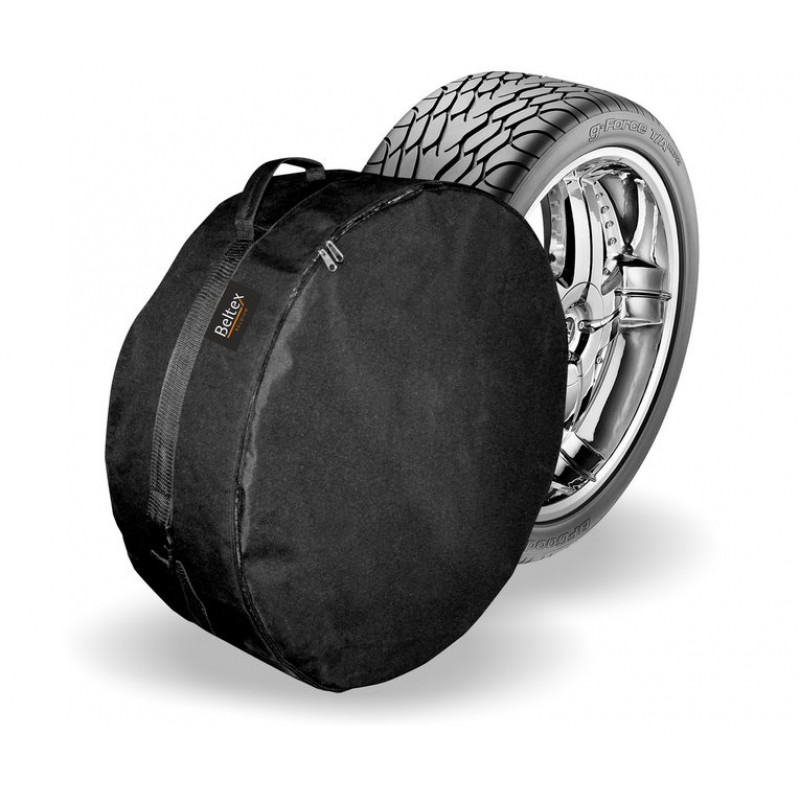 Чохол на колесо Beltex XL R16-R20 76x25см закритий 1шт чорний (BX95400)