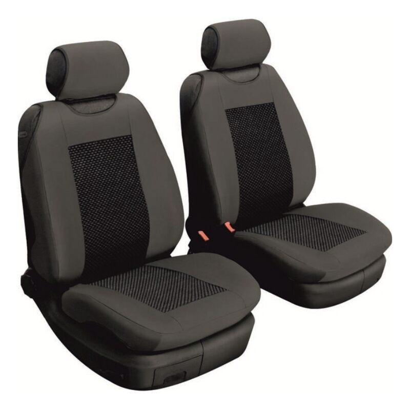 Чохли на сидіння авто універсальні Beltex Comfort 1+1 графіт без підголівників (BX51310)