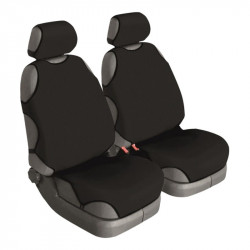 Автомайки універсальні Beltex Cotton 1+1 чорні без підголівників (BX11210)