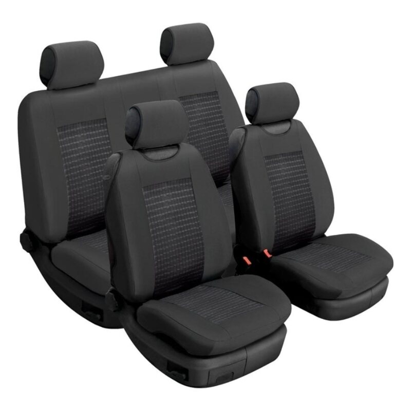 Чохли на сидіння авто універсальні Beltex Comfort 2+2 чорний без підголівників (BX52210)