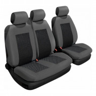 Чохли на сидіння авто універсальні Beltex Comfort 2+1 тип А графіт без підголівників (BX53310)
