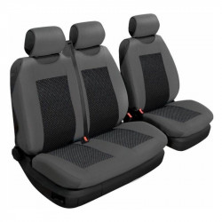 Чохли на сидіння авто універсальні Beltex Comfort 2+1 тип А графіт без підголівників (BX53310)
