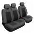 Чохли на сидіння авто універсальні Beltex Comfort 2+1 тип А графіт без підголівників (BX53310)