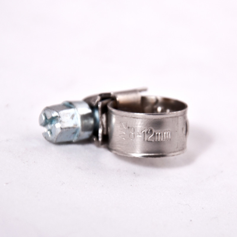 Хомут нержавіючий 8-12мм Profi (008-12/W2)