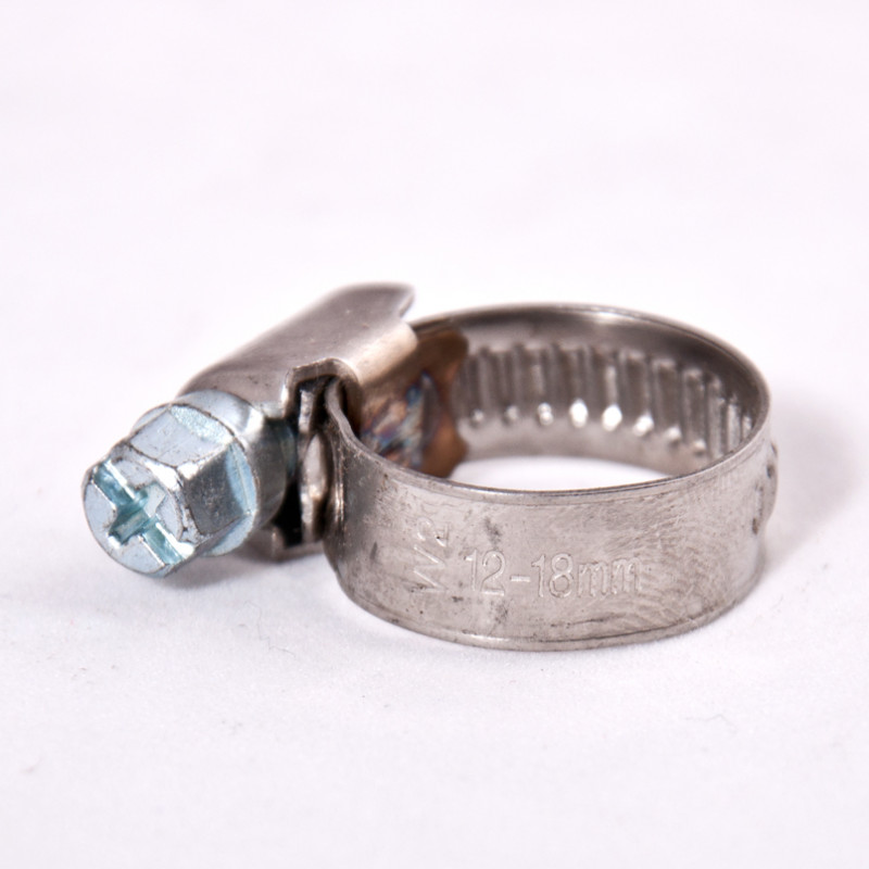 Хомут нержавіючий 12-18мм Profi (012-18/W2)